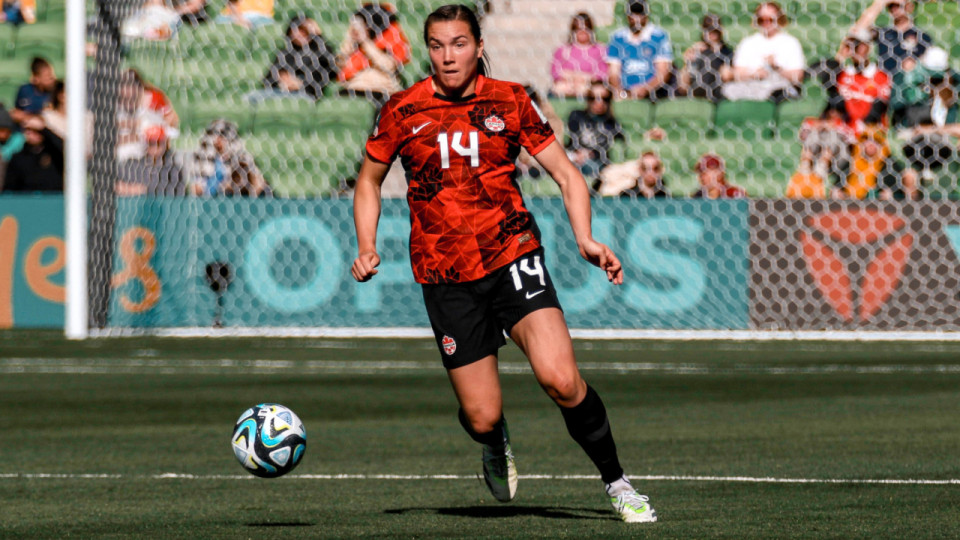 Coupe du Monde : pas mieux qu'un nul pour le Canada de Vanessa Gilles (OL féminin) Coupe du Monde : pas mieux qu'un nul pour le Canada de Vanessa Gilles (OL féminin)