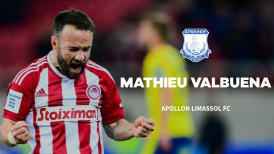 Mathieu Valbuena (ex-OL) retrouve un club à Chypre