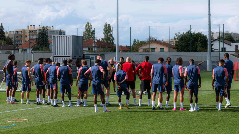 OL : Fabio Grosso a dirigé sa première séance d’entraînement ce lundi
