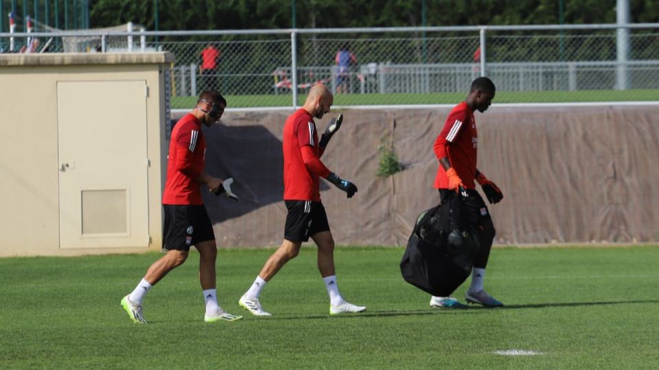 OL : le groupe au complet avant le d&eacute;placement &agrave; Marseille