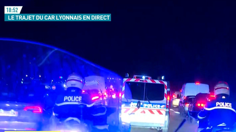 OM-OL : le bus lyonnais bien arriv&eacute; au V&eacute;lodrome