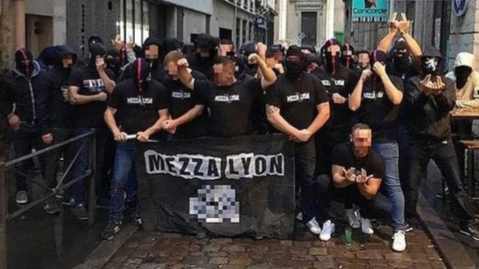 Des membres de la Mezza présents lors de Lorient-OL
