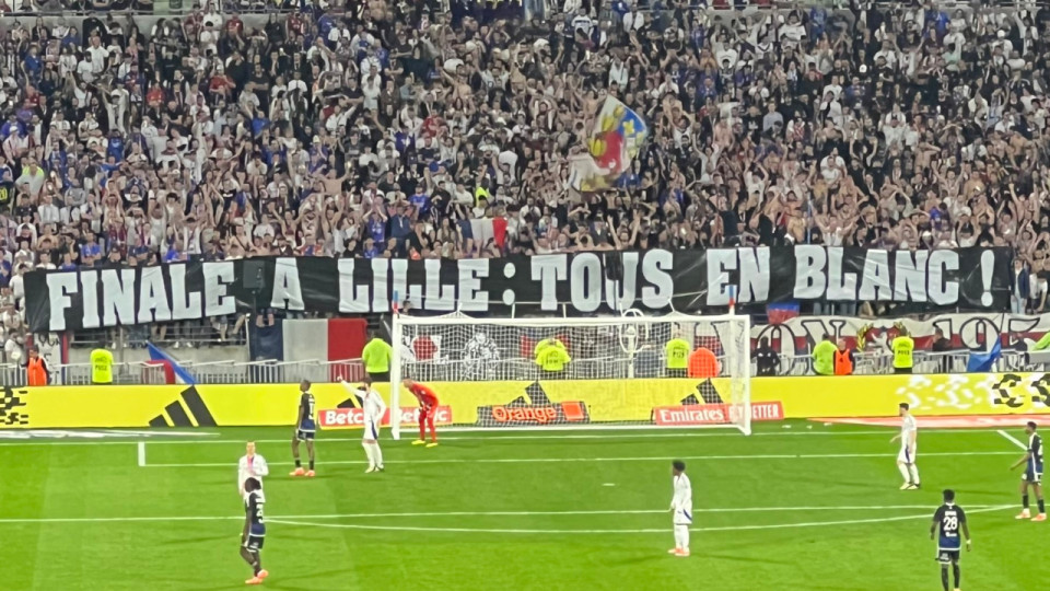 "Tous en blanc" : le message lancé par les supporters de l’OL avant la finale de Coupe de France