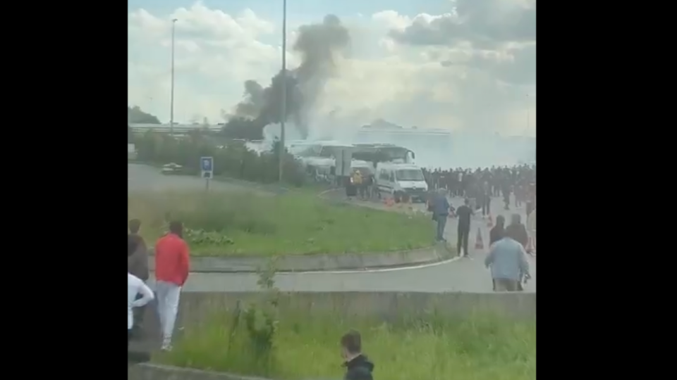 OL-PSG : bagarre générale entre ultras sur une aire d'autoroute