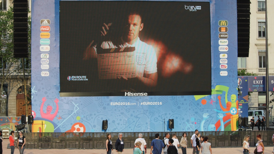 La demi-finale de l'Euro France-Espagne sur &eacute;cran g&eacute;ant &agrave; Gerland