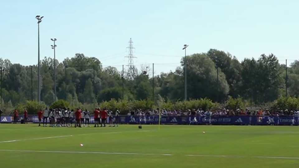 OL : 600 supporters présents à l’entraînement ouvert au public à Divonne-les-Bains
