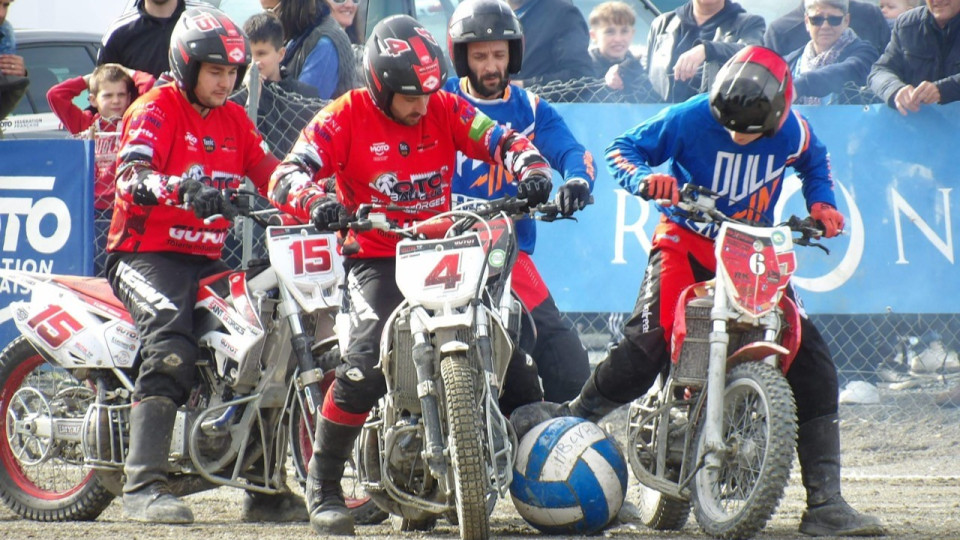 Le moto-ball, ce "sport assez spectaculaire" pr&eacute;sent dans Rh&ocirc;ne