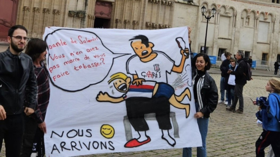 OL-Besiktas : des supporters turcs à Lyon, les premières provocations