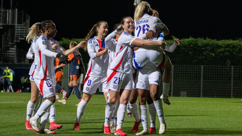 L’OL Féminin domine Montpellier et poursuit son sans-faute