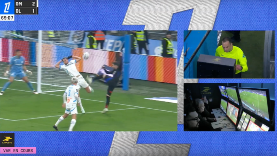 OM-OL : la direction de l'arbitrage de la FFF valide le penalty de Lyon