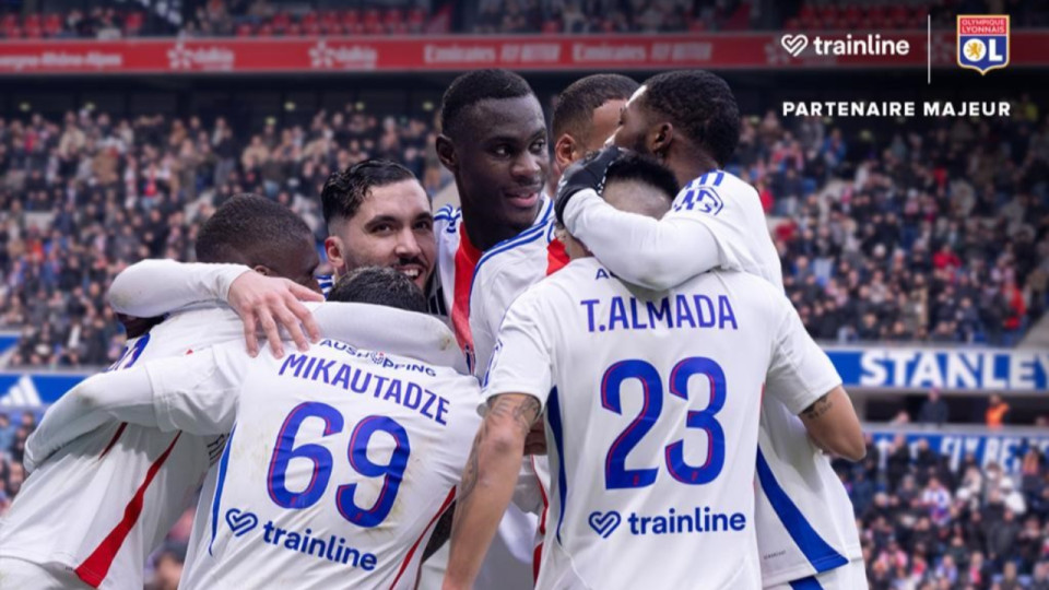 Un nouveau sponsor affiché sur les maillots de l'OL pour le choc face au PSG