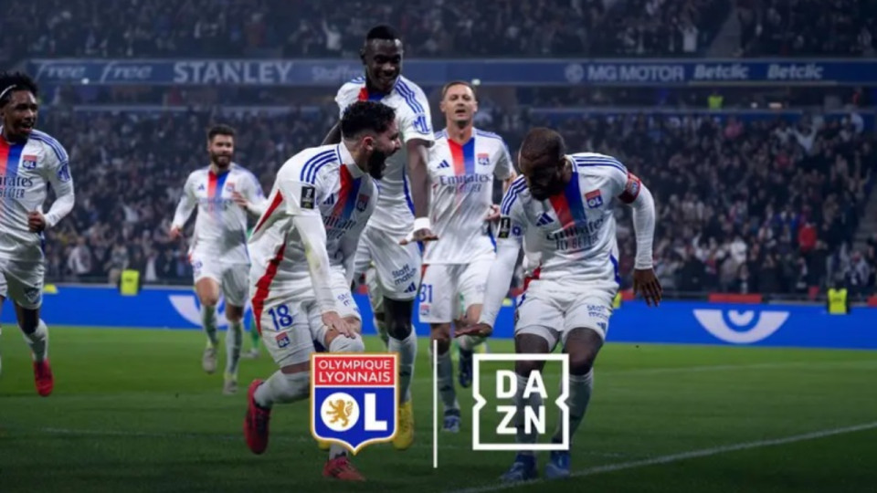 En plein conflit avec la LFP, DAZN devient "partenaire media" de l’OL