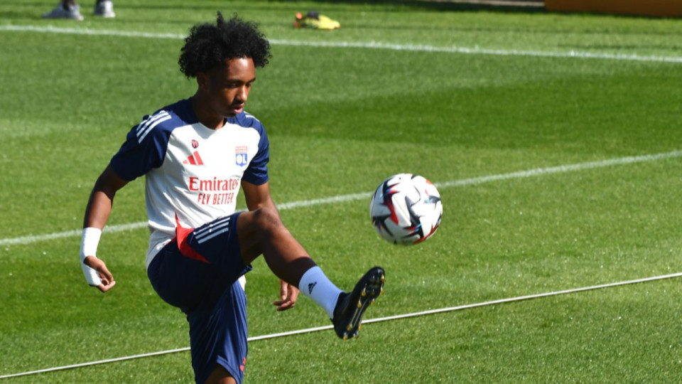 Malick Fofana (OL) de retour à l’entrainement avant le choc face à Manchester United