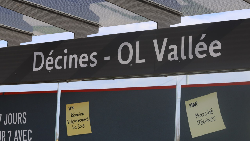 Travaux T3 et T7 : galère en prévision ce samedi pour se rendre au Groupama Stadium pour OL-Rennes