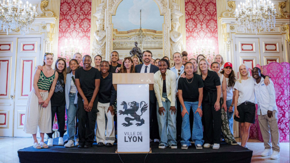 OL Lyonnes : les Lyonnaises honorées pour leur titre de championne de France