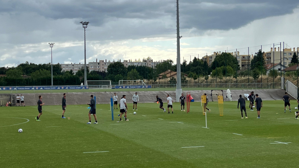 Premier entrainement de pré-saison pour les joueurs de l’OL
