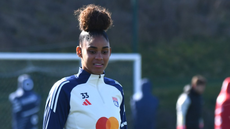 Tarciane (OL Lyonnes) en finale de la Copa America