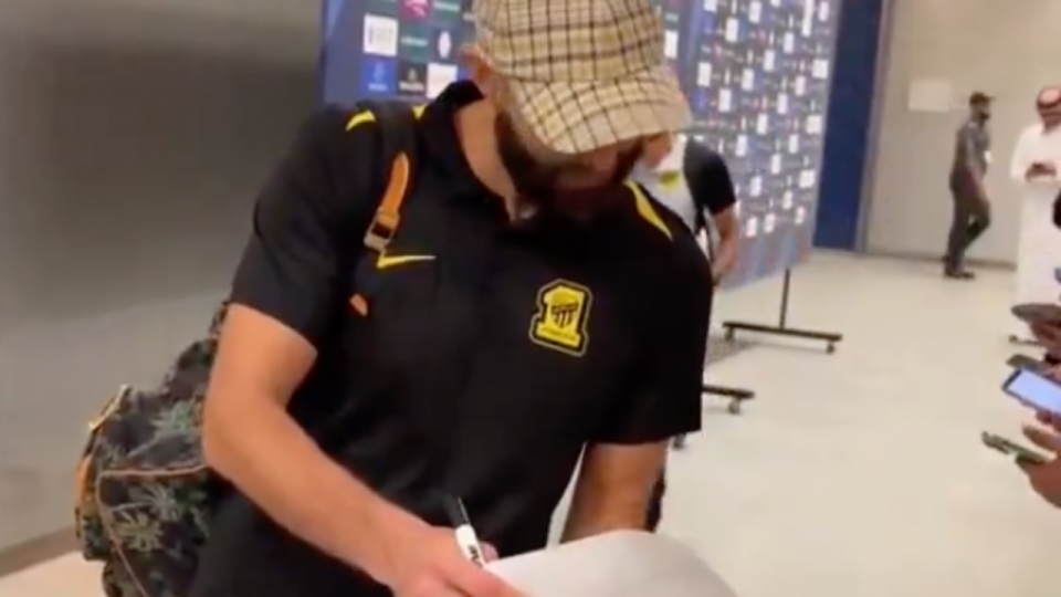 Karim Benzema (ex-OL) contrarié par la blague d'une journaliste : "T’essayes d’être drôle ou quoi ?"