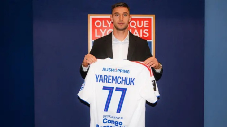Roman Yaremchuk pr&ecirc;t&eacute; &agrave; l'OL avec option d&rsquo;achat (officiel)