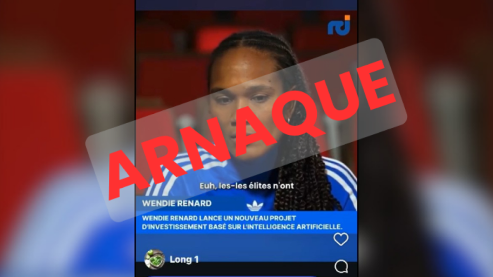 "Je d&eacute;mens formellement son contenu" : Wendie Renard (OL Lyonnes) victime d&rsquo;un deepfake