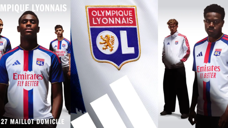 L&rsquo;OL d&eacute;voile son maillot domicile pour la saison 2026-2027