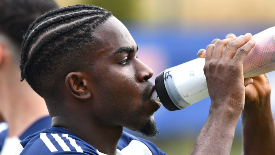 OL : Ernest Nuamah reprend la pr&eacute;paration avec ses co&eacute;quipiers