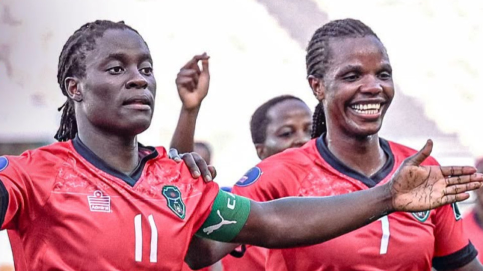 Tabitha Chawinga (OL Lyonnes) et le Malawi en finale de leur premi&egrave;re CAN