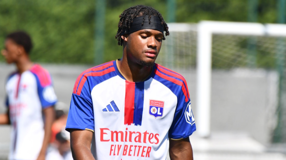 Julien Duranville de retour &agrave; l&rsquo;entra&icirc;nement avec l&rsquo;OL