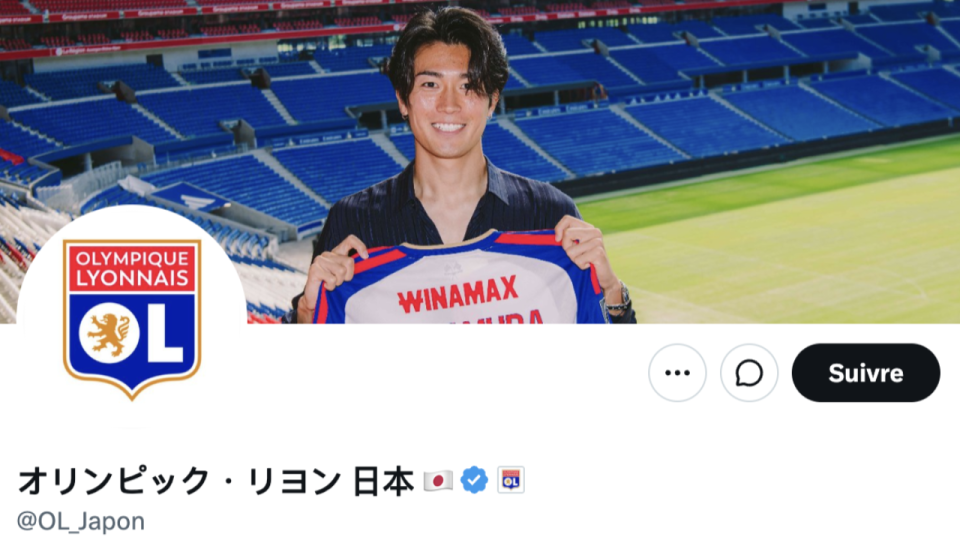OL : un compte X 100% Japon pour suivre le club et Keito Nakamura