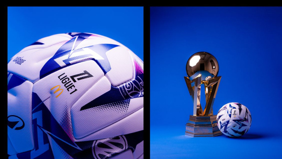 OL-OM : un ballon sp&eacute;cialement cr&eacute;&eacute; pour "L&rsquo;Olympique" cette saison
