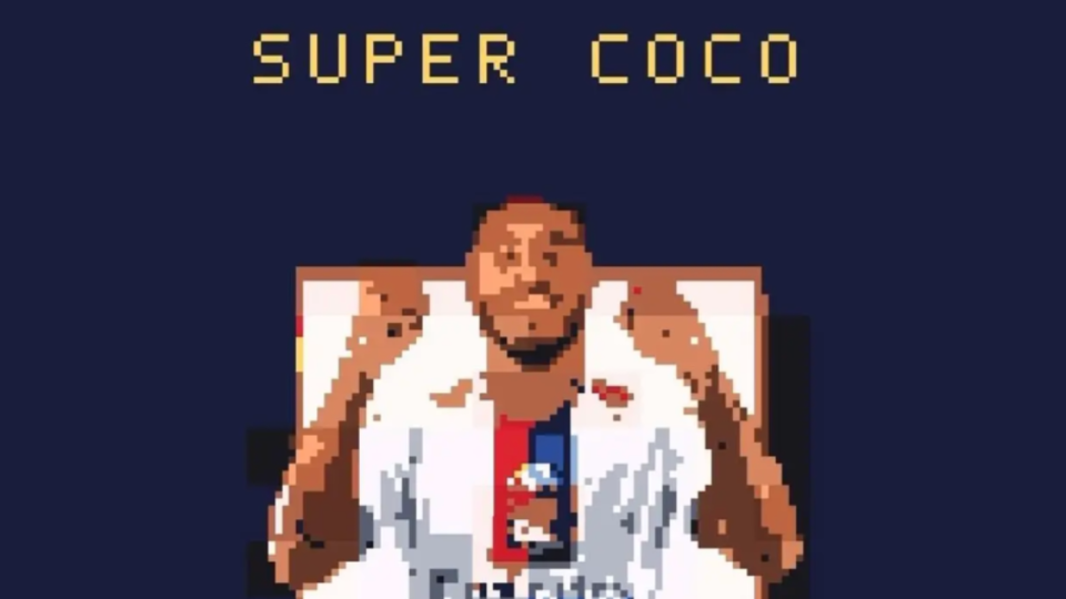 "Super Coco", le jeu r&eacute;tro de l'OL avec Corentin Tolisso est disponible
