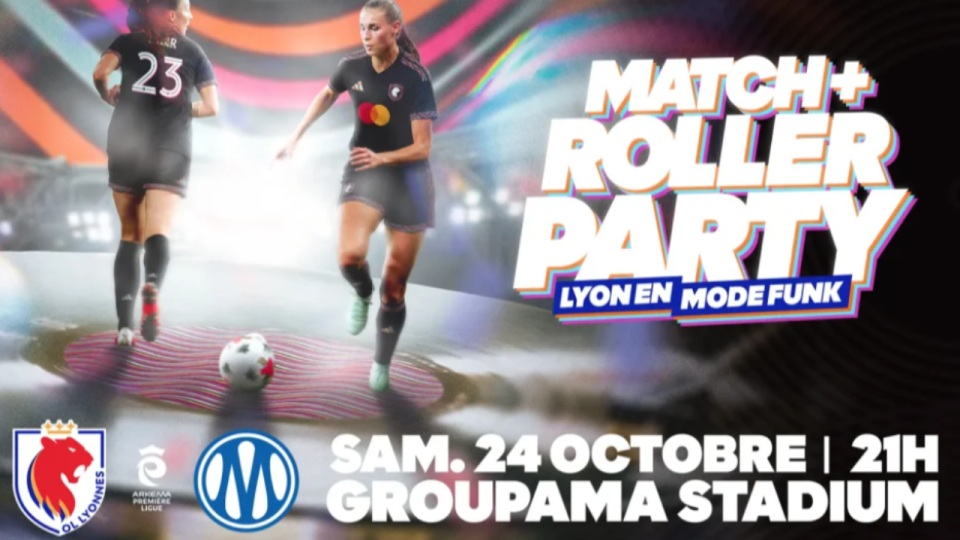 OL Lyonnes : une soir&eacute;e funk et roller au Groupama Stadium pour la r&eacute;ception de Marseille