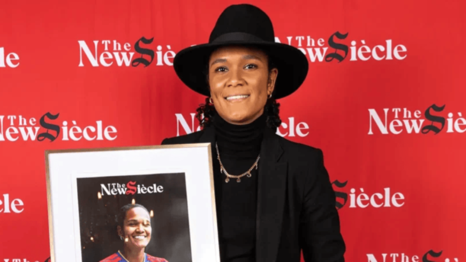 Wendie Renard (OL Lyonnes) r&eacute;compens&eacute;e pour un "Exploit du Si&egrave;cle"
